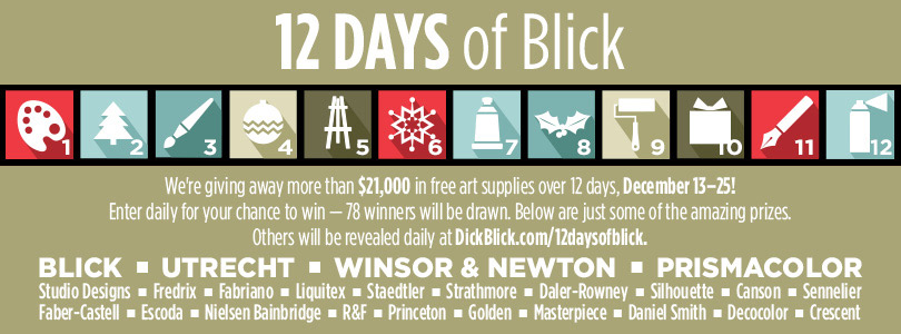 Blick Art Materials « 12 Days of Blick Prizes « Infinite